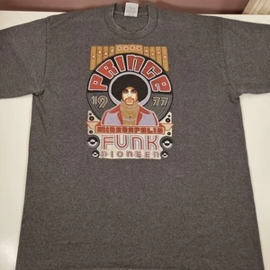 Pro Club XL Tall T-Shirt Prince Minneapolis 1977 Grau Funk Legend Retro - Bild 1 von 12