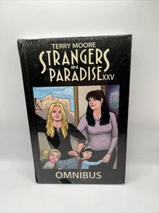 Strangers in Paradise XXV Ómnibus Tapa Dura Terry Moore Abstract Studio 2019 Nuevo - Imagen 1 de 8
