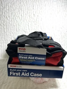 10 First Aid Case Fill Your Own From CVS Zippered Bag With Pocket For Kit - Picture 1 of 8