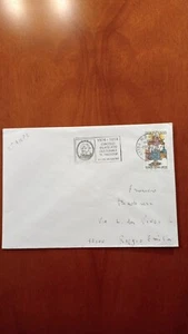 1994 Celebrazione Lauretiane Lire 500 Isolato Su Busta Corta - Foto 1 di 2