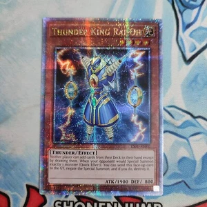 Yugioh Asian English Thunder King Rai-oh ES01-AE002 QCSE Original - Picture 1 of 2