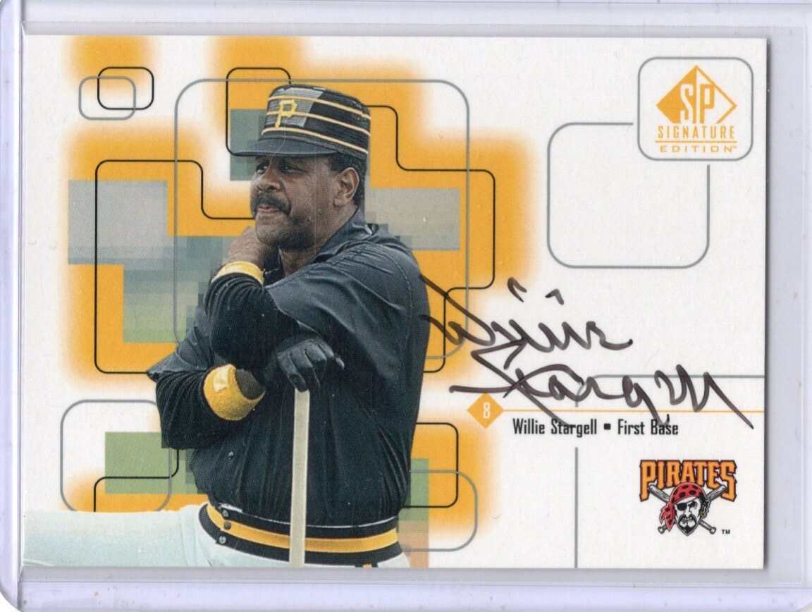 Autograph Willie Stargell Baseball Cards for sale | eBay