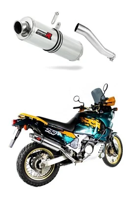 Échappement exhaust DOMINATOR ROND XRV 750 AFRICA TWIN 93-95 RD07 + DB KILLER - Photo 1/4