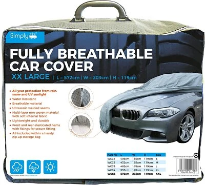 Waterproof Breathable Indoor Outdoor Car Protection Full Cover for BMW 5 Series - Image 1 of 4