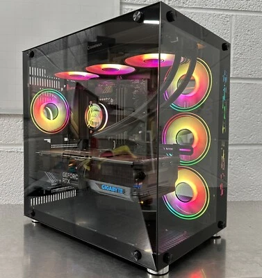 GAMING PC Intel Core i9 14900K RTX 4070 Super 5tb M.2 SSD 64 DDR5 RAM Z790M - Image 1 of 4