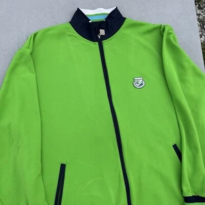 Vintage Enyce Trainingsjacke Herren XL grün Y2K Baggy warm Reißverschluss - Bild 1 von 16