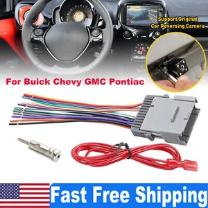 Arnés de cables de instalación de radio estéreo + adaptador de antena para Buick Chevy GMC Pontiac - Imagen 1 de 24