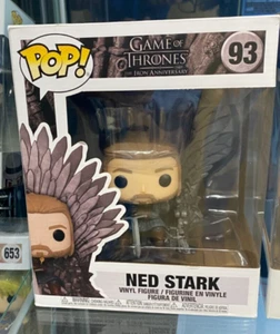 Funko Pop! n. 93 Game of Thrones - Ned Stark on Throne NUOVO - Foto 1 di 1