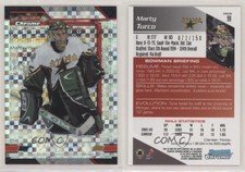 2003-04 Bowman Chrome Draft Picks & Prospects X-Fractor /150 Marty Turco #90