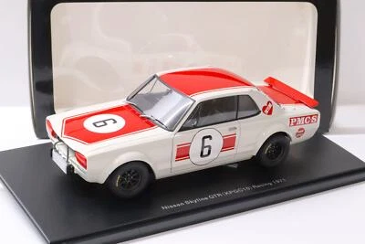 1:18 AUTOart Nissan Skyline GTR (KPGC10) #6 Vincitore GP Giappone 1971 Takahashi - Immagine 1 di 4