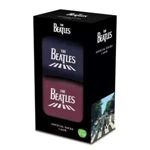 The Beatles Abbey Road Gift Box Set - Official Merchandise Socks - Size 7-11 - Picture 1 of 1