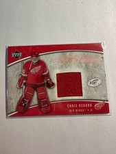 K81,210 - 2005-06 Upper Deck Ice Frozen Fabrics #FFCO Chris Osgood Jersey