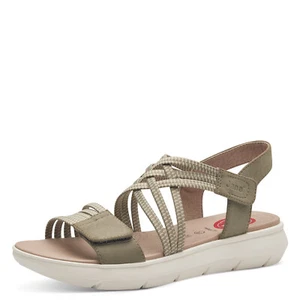 Jana Damen Trekkingsandale Sandalen Sandalette Sandaletten Schuhe grün 28766 - Picture 1 of 5
