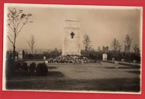 NOTTINGHAMSHIRE HUCKNALL WAR MEMORIAL WITH WREATHES RP NR MANSFIELD - Picture 1 of 1