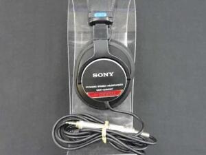 SONY MDR-CD900ST Studio Monitor Stereo Headphones Professionals JP Black Ear-Cup