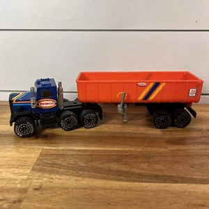 Semirremolque Remco Construction Company 1986 vintage con remolque de volteo envío rápido - Imagen 1 de 7