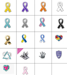 NEW Origami Owl Causes Awareness Force For Good Charms Free Shipping  - Picture 1 of 22