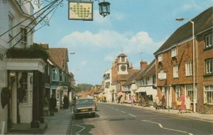(r22) High Street Steyning - Sussex Postcard - Bild 1 von 2
