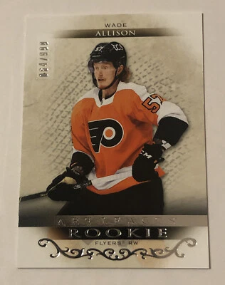 2021-22 Upper Deck Artifacts Rookies /999 Wade Allison #177 Rookie RC - Image 1 of 2