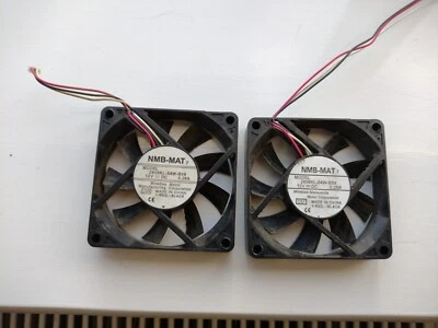 Pair of Minebea NMB-MAT7 2806KL-04W-B59 12V DC 0.28A Cooling Fans - Image 1 of 3