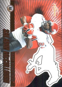 2003 Atomic CFL Red #16 Saladin McCullough