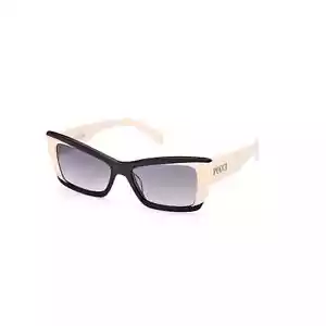 Emilio Pucci EP 205 05B Cat Eye Kunststoff Sonnenbrille Gestell schwarz/creme 54-16-140 - Bild 1 von 3
