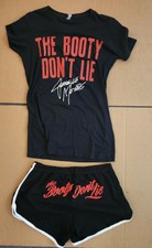 JANELLE MONAE COUTURE SHIRT & SHORTS SET * THE AGE OF PLEASURE BOOTY DON'T LIE