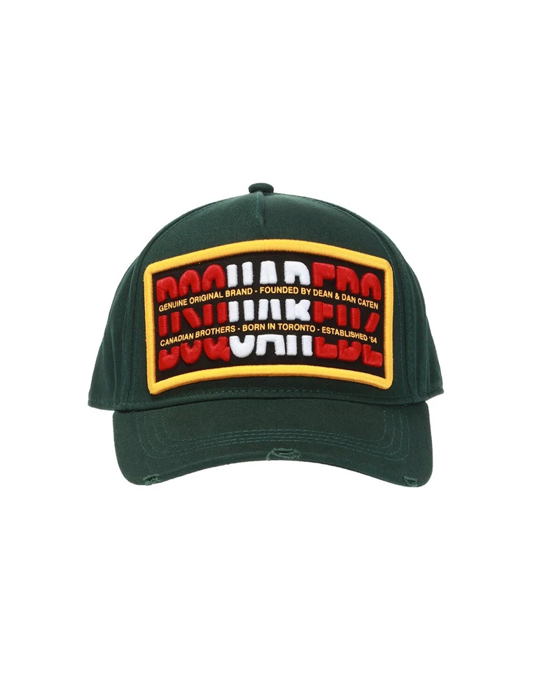 Dsquared2 - Gorra De Béisbol Para Hombre Con Logo Verde - BCM0244 - Imagen 1 de 3