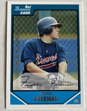 FREDDIE FREEMAN 1st Bowman 2007 Draft Picks & Prospects #BDPP12 Rookie