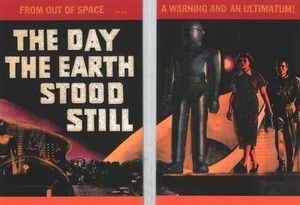 Breygent Sci-fi & Horror Posters 1 - The Day The Earth Stood Still Glitter Promo