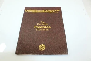 Vintage 1991 Advanced Dungeons & Dragons Players Psionics Handbook #2117 - Picture 1 of 10