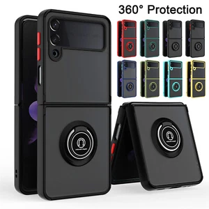 Case For Samsung Galaxy Z Fold 5/4 Z Flip 5/4 Shockproof Rugged Ring Stand Cover - Picture 1 of 20