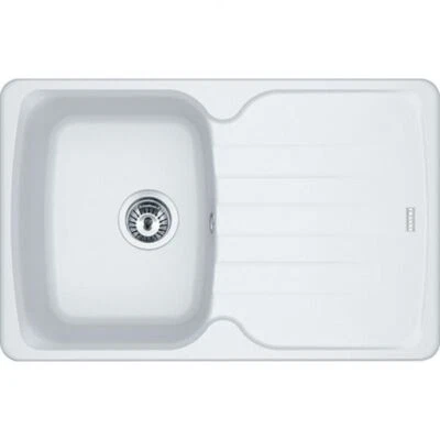 Franke AZG 611-78, 780x500mm, Siebkorb als Drehknopfventil, mit rundem Ueberlauf - Bild 1 von 2