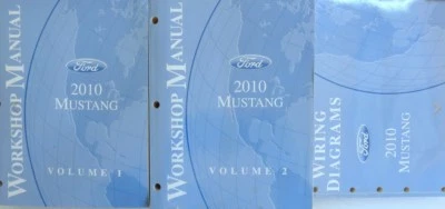Ford Mustang V6 GT Shelby GT500 2010 manual de reparación OEM Foto 1 de 4
