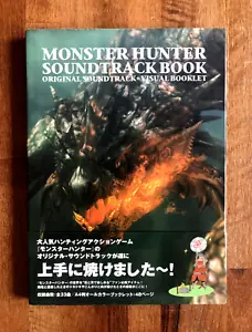 Monster Hunter (1) - BANDA SONORA + LIBRO VISUAL Capcom 2004 japonés ** con CD ** - Imagen 1 de 15