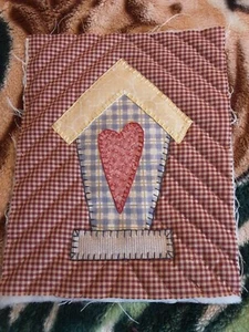 Fabric 3 Prequilted Panels 10 L X 8 W Multicolor - Picture 1 of 7