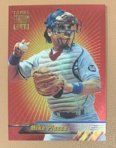 1994 STADIUM CLUB MIKE PIAZZA LOS ANGELES DODGERS #8 - Picture 1 of 2
