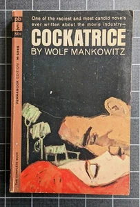 Cockatrice Mankowitz 1964 Pocket Permabook Vintage Paperback Pulp GGA Hollywood - Imagen 1 de 4