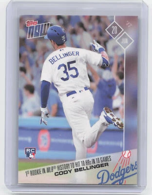 2017 Topps Now #272 Cody Bellinger - Image 1 of 2
