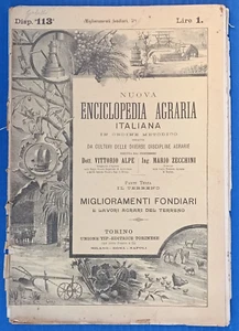 Enzyklopädie Landwirtschaft Italienisch,DAS MAGAZIN VON'Landwirt bis Ende 800 - Bild 1 von 1