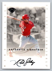 Mike Gallego Cardinals 1996 Leaf Signature Series Autograph - Picture 1 of 2