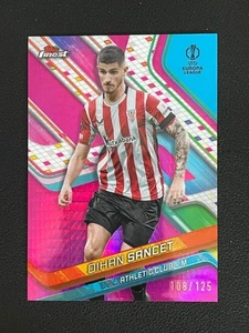 Oihan Sancet 2024-25 Topps Finest UEFA Pink Prism Refractor /125 RC #64 - Imagen 1 de 2