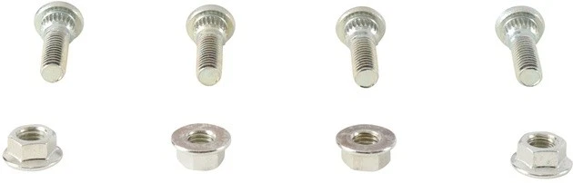 全球车轮螺柱和螺母套件雅马哈猛禽 80/猛禽 50/Badger 80/Grizzly 80 — 第 1/1 张图片