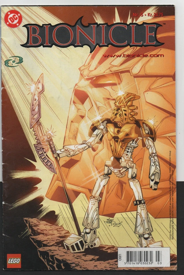 LEGO BIONICLE MAGAZINE # 1-1729 # 5 # 2004 # - Image 1 of 1