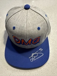 Jose Iglesias signiert handsigniert Erwachsene OMG Mets Farben Snapback Mütze Beckett Echtheitszertifikat - Bild 1 von 3