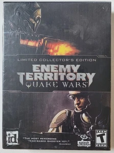 Enemy Territory Quake Wars Edizione Limitata da Collezione con Libro PC DVD-ROM SIGILLATO - Foto 1 di 3