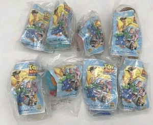 Vintage Burger King 1996 Kinder Mahlzeit Spielzeug Disney TOY STORY Komplettsatz 8 Neu in Verpackung - Bild 1 von 10