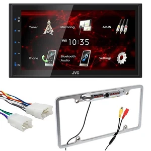 JVC KW-M180BT 6.8" Bluetooth AM/FM Radio Car Stereo For 1995-2004 Toyota Tacoma - Picture 1 of 7