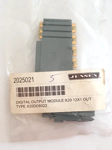 B &R,   JENSEN DIGITAL OUTPUT MODULE  X20 12X1 OUT ,  JESEN P/N  2025021 NEW - Picture 1 of 2