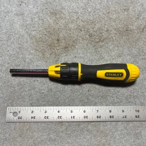 Stanley Multi-bit Ratcheting Screwdriver w/ Bits Set - Picture 1 of 6